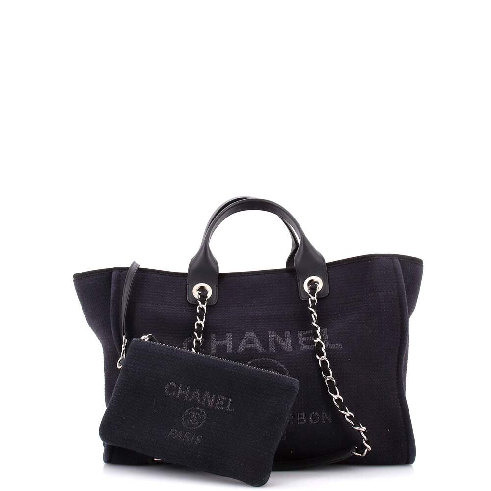 Chanel Deauville Nm Tote Mixed Fibers #235162C42B - Picture 2 of 9